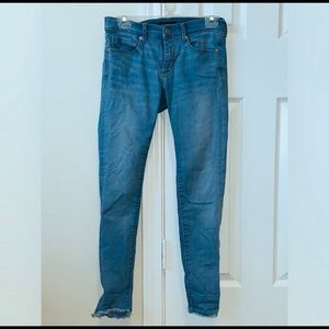 Standard fit mid-wash BR skinny jean